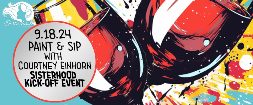 A close up of a painting with the words " hip, horn and movement ".
