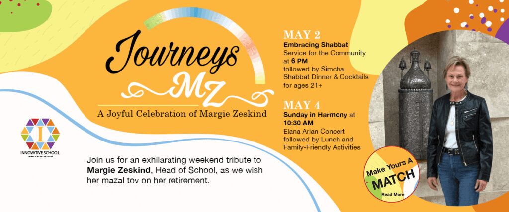 Colorful celebration banner with woman’s photograph