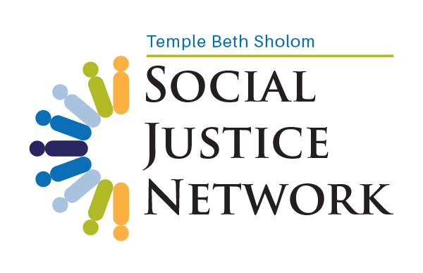Temple Beth Shalom Social Justice Network logo.